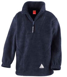 Result Kids/Youths Zip Neck Polartherm™ Fleece RS33B - Navy