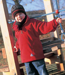 Result Kids/Youths Zip Neck Polartherm™ Fleece RS33B - RS33B Red Model