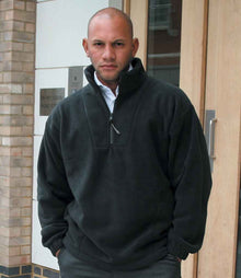 Result Polartherm™ Zip Neck Fleece RS33 - RS33 Black Model