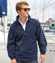 Result Polartherm™ Zip Neck Fleece RS33 - RS33 Navy Model
