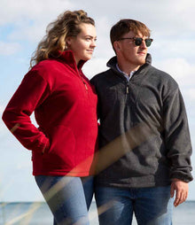 Result Polartherm™ Zip Neck Fleece RS33 - RS33 Red Model
