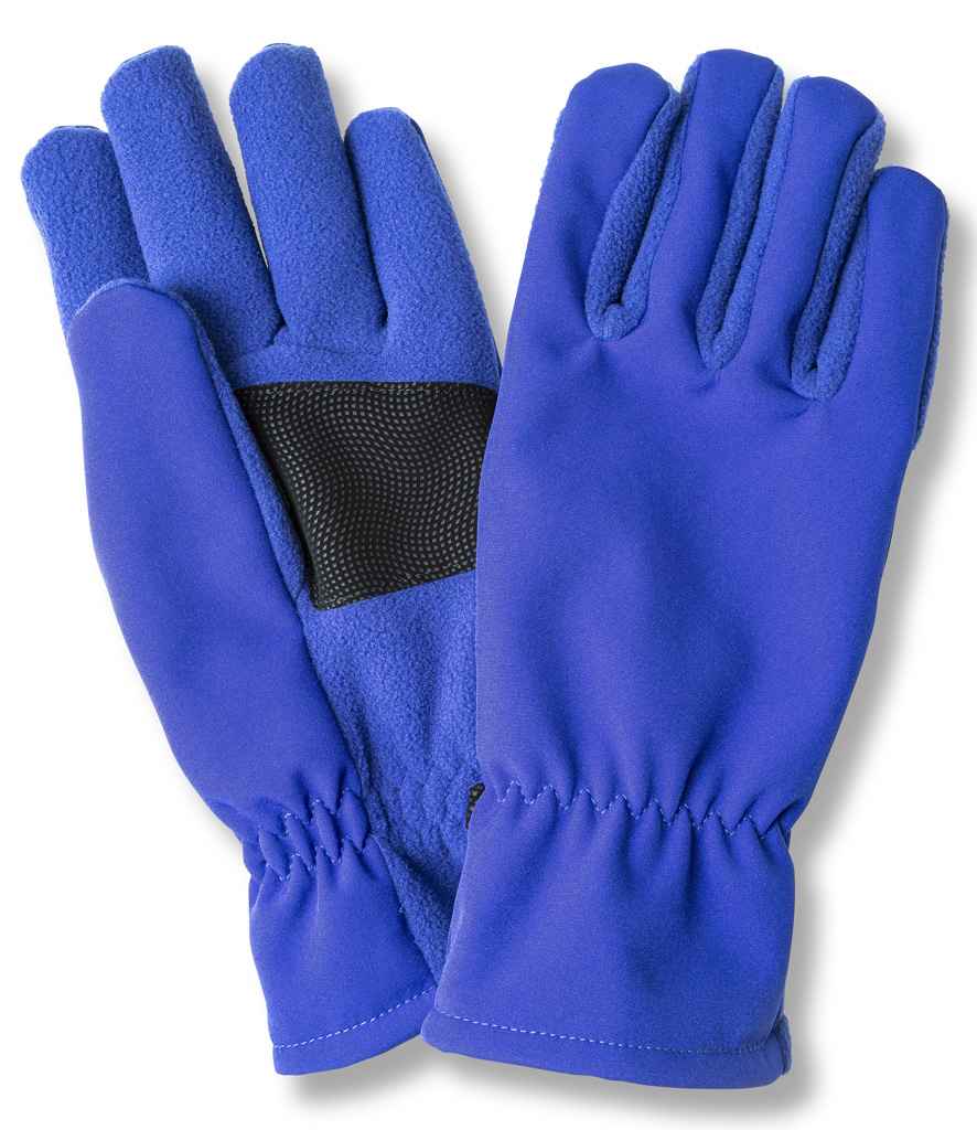 Result Soft Shell Thermal Gloves RS364 - Royal Blue