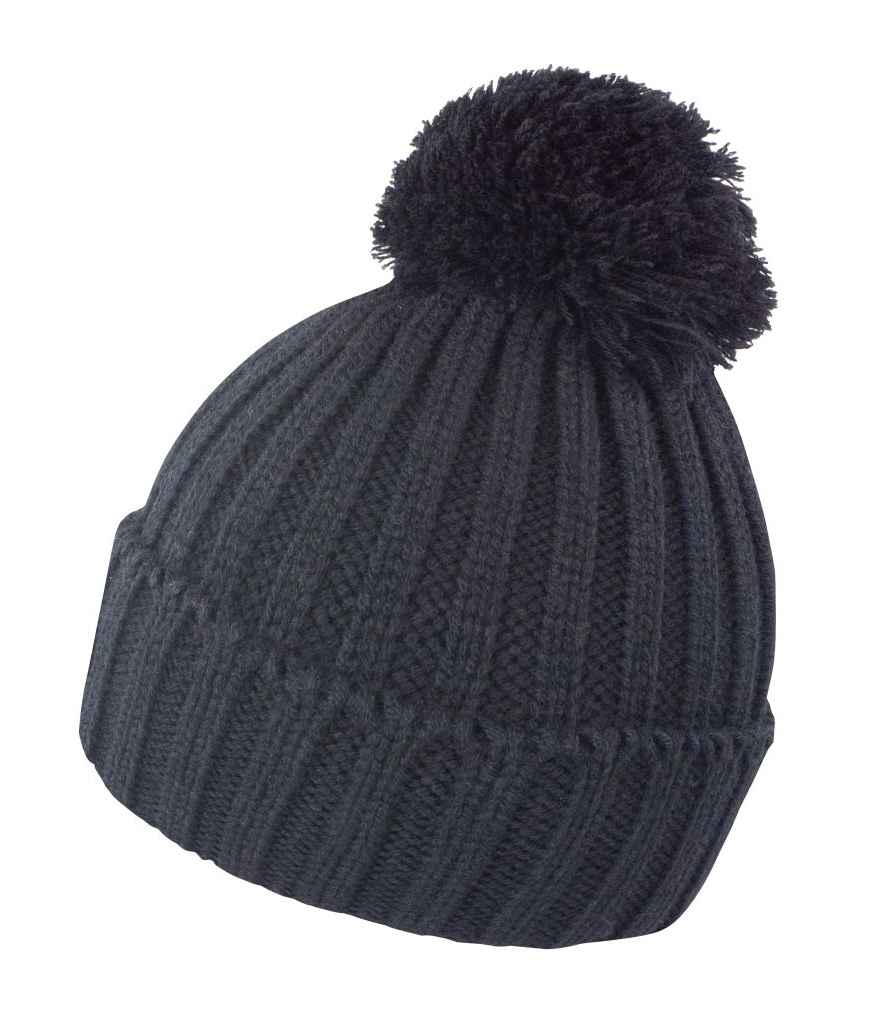 Result HDi Quest Knitted Hat RS369 - Black