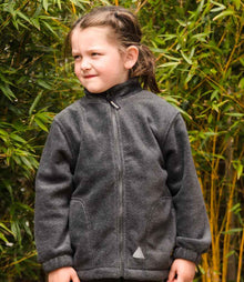 Result Kids/Youths Polartherm™ Fleece Jacket RS36B - RS36B Black Model