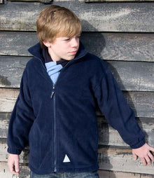 Result Kids/Youths Polartherm™ Fleece Jacket RS36B - RS36B Navy Model