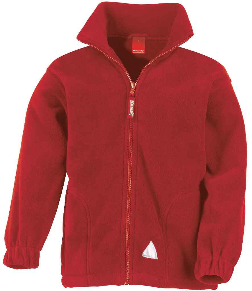 Result Kids/Youths Polartherm™ Fleece Jacket RS36B - Red