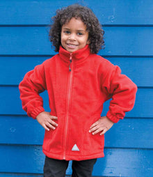 Result Kids/Youths Polartherm™ Fleece Jacket RS36B - RS36B Red Model