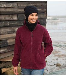 Result Polartherm™ Fleece Jacket RS36 - RS36 Burgundy Model