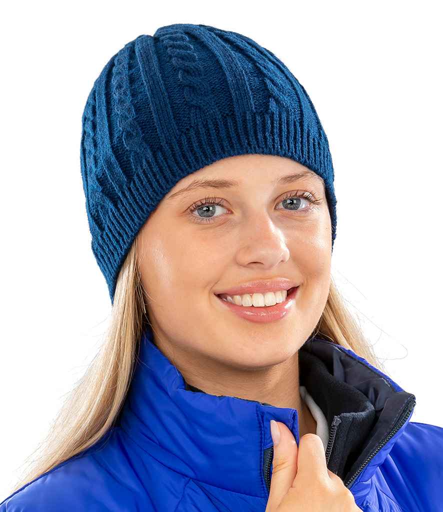 Result Mariner Knitted Hat RS370 - RS370 Navy Model
