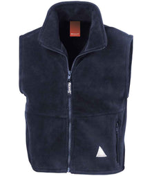 Result Kids/Youths Polartherm™ Fleece Bodywarmer RS37B - Navy