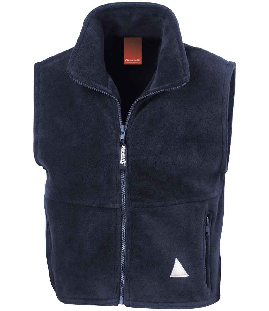 Result Kids/Youths Polartherm™ Fleece Bodywarmer RS37B - Navy