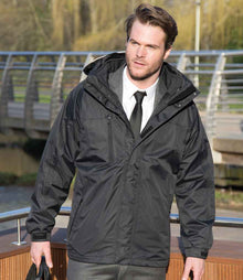Result Journey 3-in-1 Jacket with Soft Shell Inner RS400M - RS400M Black/Black Model