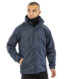Result Journey 3-in-1 Jacket with Soft Shell Inner RS400M - RS400M Navy/Black Model
