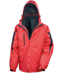 Result Journey 3-in-1 Jacket with Soft Shell Inner RS400M - Red/Black