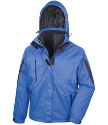 Result Journey 3-in-1 Jacket with Soft Shell Inner RS400M - Royal Blue/Black