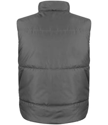 Result Fleece Lined Bodywarmer RS44 - RS44 Dark Grey Back
