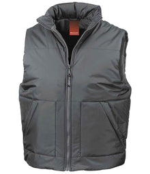 Result Fleece Lined Bodywarmer RS44 - Dark Grey