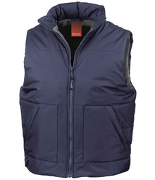 Result Fleece Lined Bodywarmer RS44 - Navy