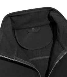Result Work-Guard Treble Stitch Soft Shell Jacket RS455M - RS455M Black Detail