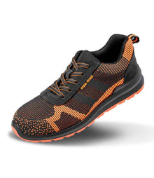 Result Work-Guard Hardy SRA SB Safety Trainers RS457 - Black/Orange