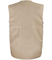 Result Work-Guard Safari Waistcoat RS45 - RS45 Camel Back