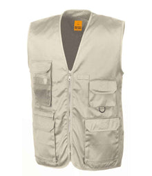 Result Work-Guard Safari Waistcoat RS45 - Camel
