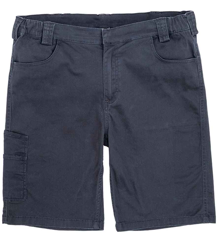 Result Work-Guard Stretch Slim Chino Shorts RS471 - Navy