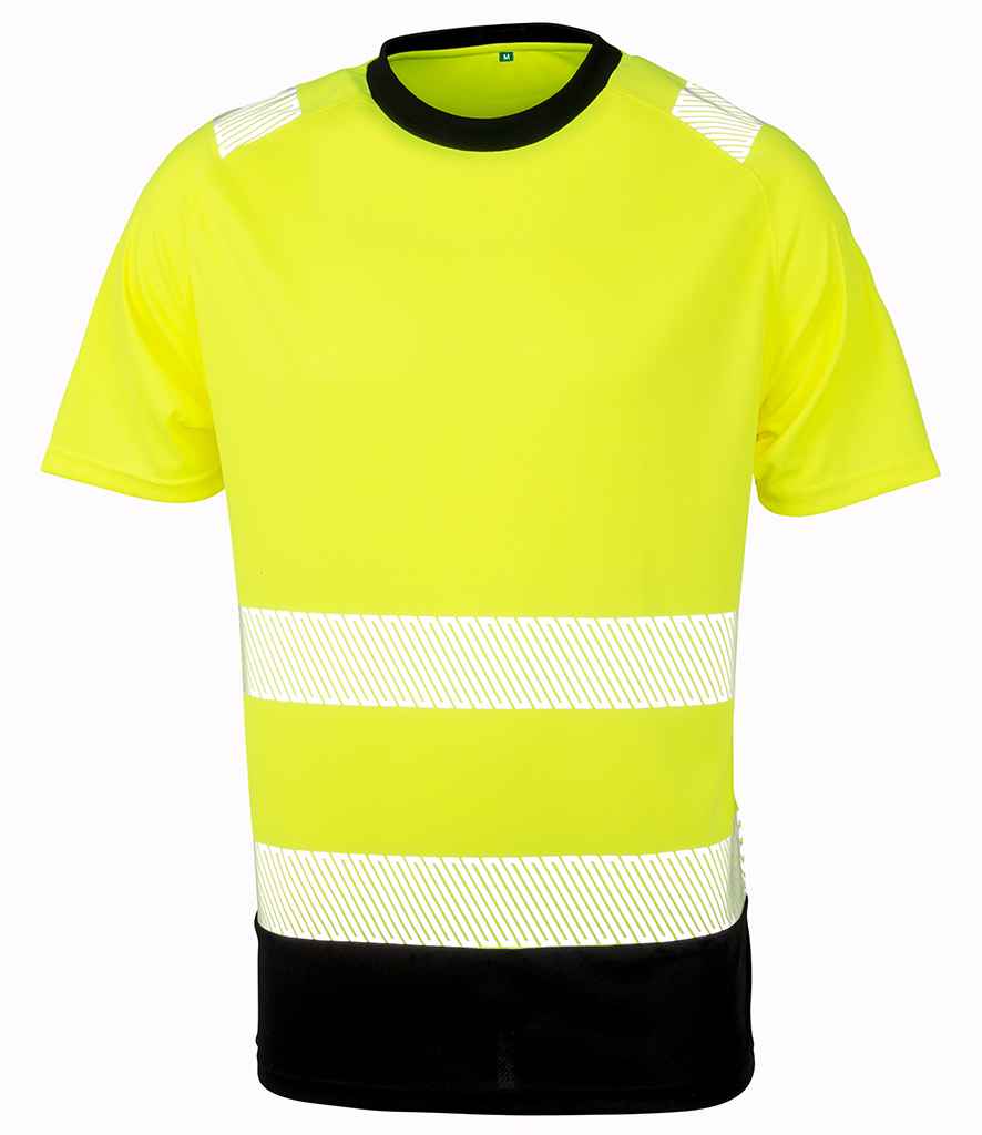 Result Recycled Safety T-Shirt RS502 - Fluorescent Yellow