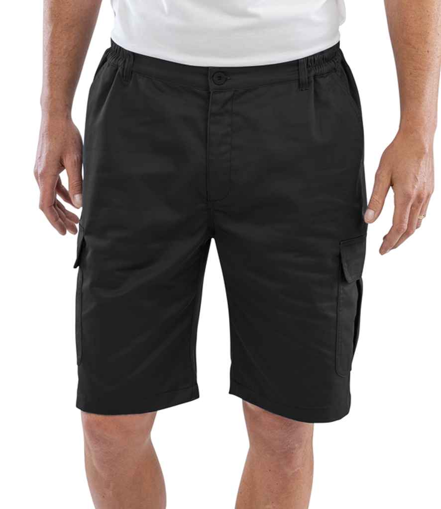 Result Recycled Work-Guard Utility Shorts RS512 - RS512 Black Model