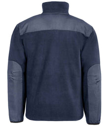 Result Recycled Heavy Duty Micro Fleece Jacket RS515 - RS515 Navy Back