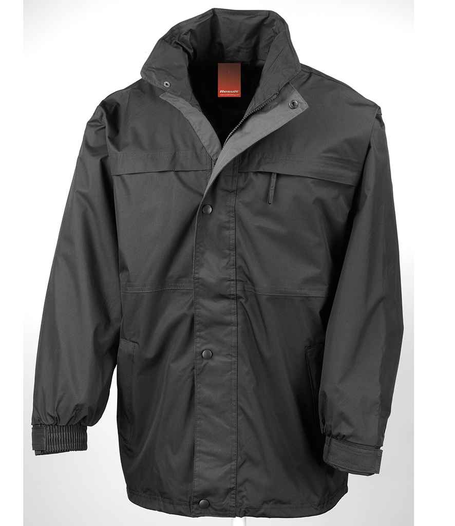 Result Multi-Function Midweight Jacket RS67 - Black/Grey