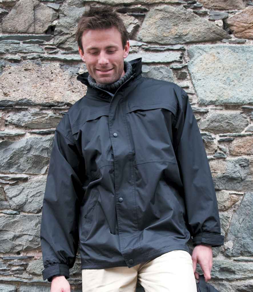 Result Multi-Function Midweight Jacket RS67 - RS67 Black/Grey Model