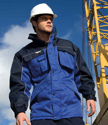 Result Work-Guard Heavy Duty Combo Coat RS72 - RS72 Royal Blue/Navy Model