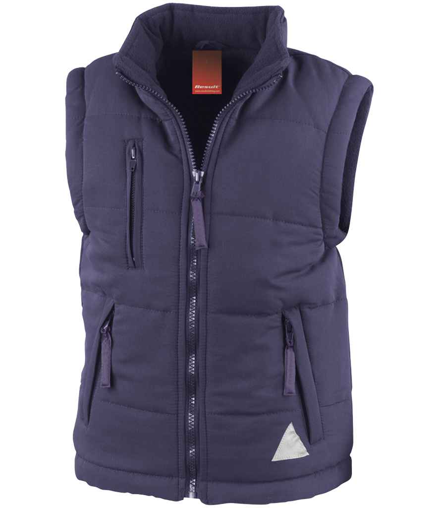 Result Kids Ultra Padded Bodywarmer RS88B - Navy