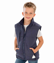 Result Kids Ultra Padded Bodywarmer RS88B - RS88B Navy Model