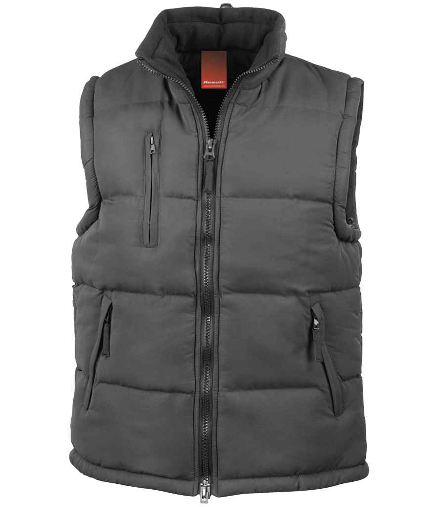 Result Ultra Padded Bodywarmer RS88 - Black
