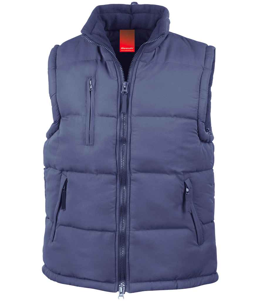 Result Ultra Padded Bodywarmer RS88 - Navy