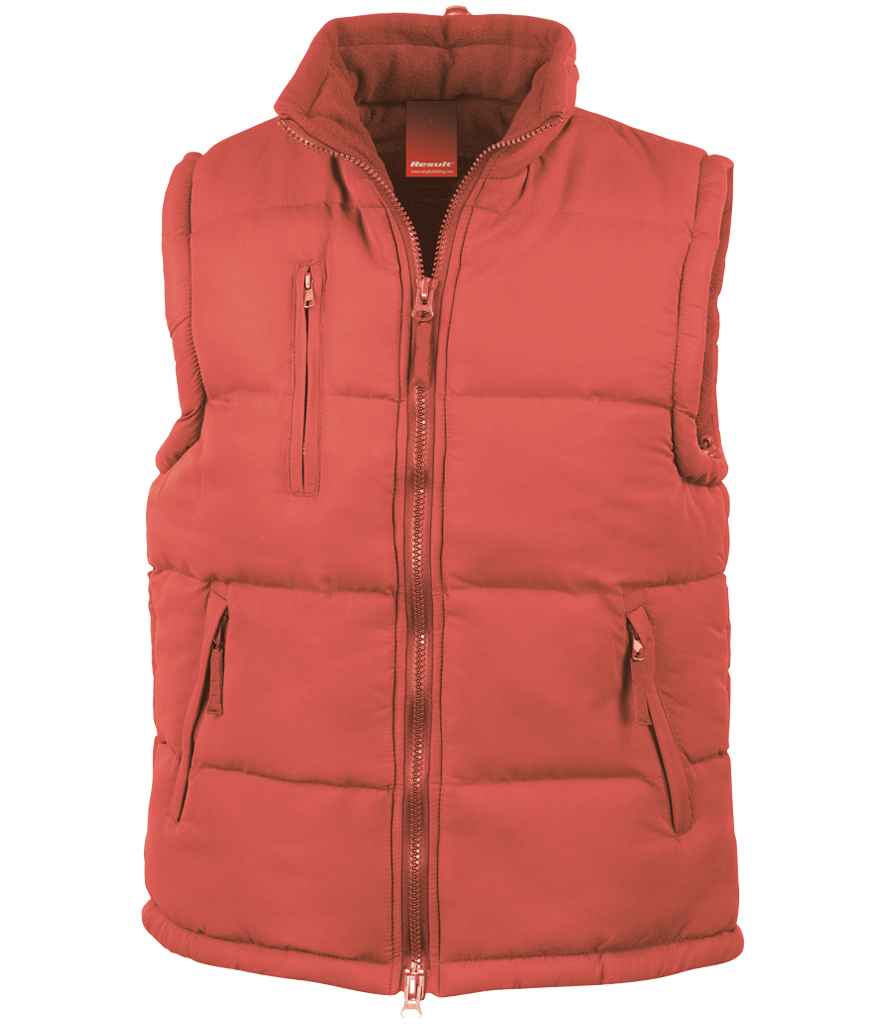 Result Ultra Padded Bodywarmer RS88 - Red
