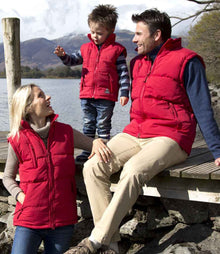 Result Ultra Padded Bodywarmer RS88 - RS88 Red Model
