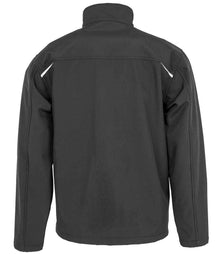 Result Recycled Three Layer Printable Soft Shell Jacket RS900 - RS900 Black Back