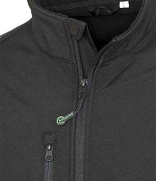 Result Recycled Three Layer Printable Soft Shell Jacket RS900 - RS900 Black Detail