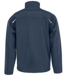 Result Recycled Three Layer Printable Soft Shell Jacket RS900 - RS900 Navy Back