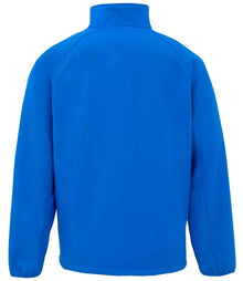 Result Recycled Printable Soft Shell Jacket RS901M - RS901M Royal Blue Back