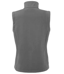 Result Recycled Ladies Printable Soft Shell Bodywarmer RS902F - RS902F Workguard Grey Back