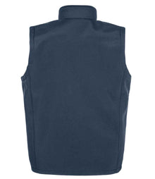 Result Recycled Printable Soft Shell Bodywarmer RS902M - RS902M Navy Back