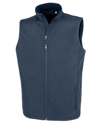Result Recycled Printable Soft Shell Bodywarmer RS902M - Navy