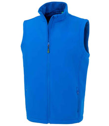 Result Recycled Printable Soft Shell Bodywarmer RS902M - Royal Blue