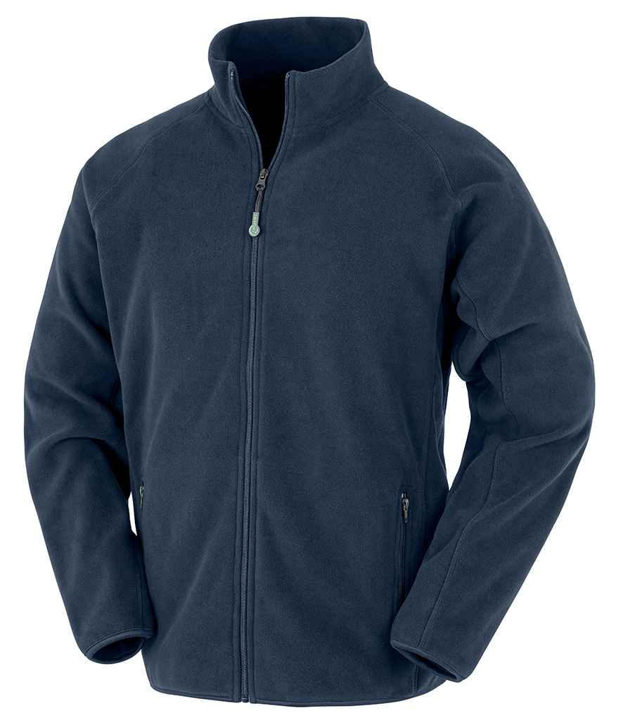Result Recycled Polarthermic Fleece Jacket RS903 - Navy