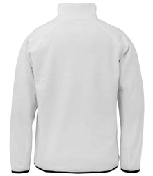 Result Recycled Polarthermic Fleece Jacket RS903 - RS903 White Back