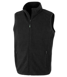 Result Recycled Polarthermic Fleece Bodywarmer RS904 - Black